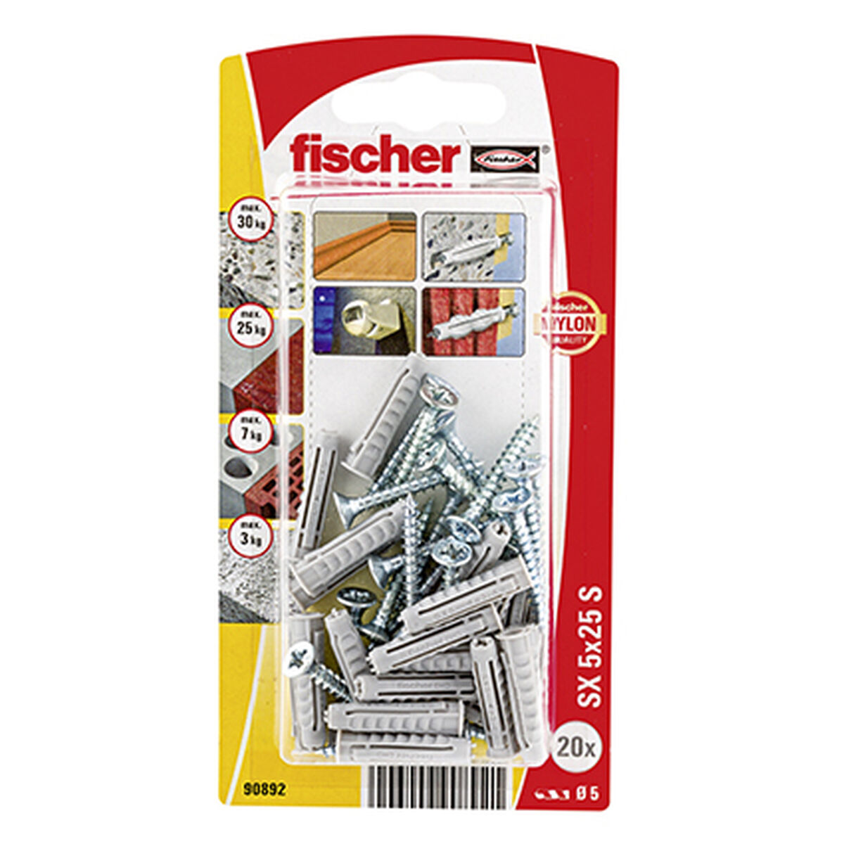 Dadi e viti Fischer (20 Unità)